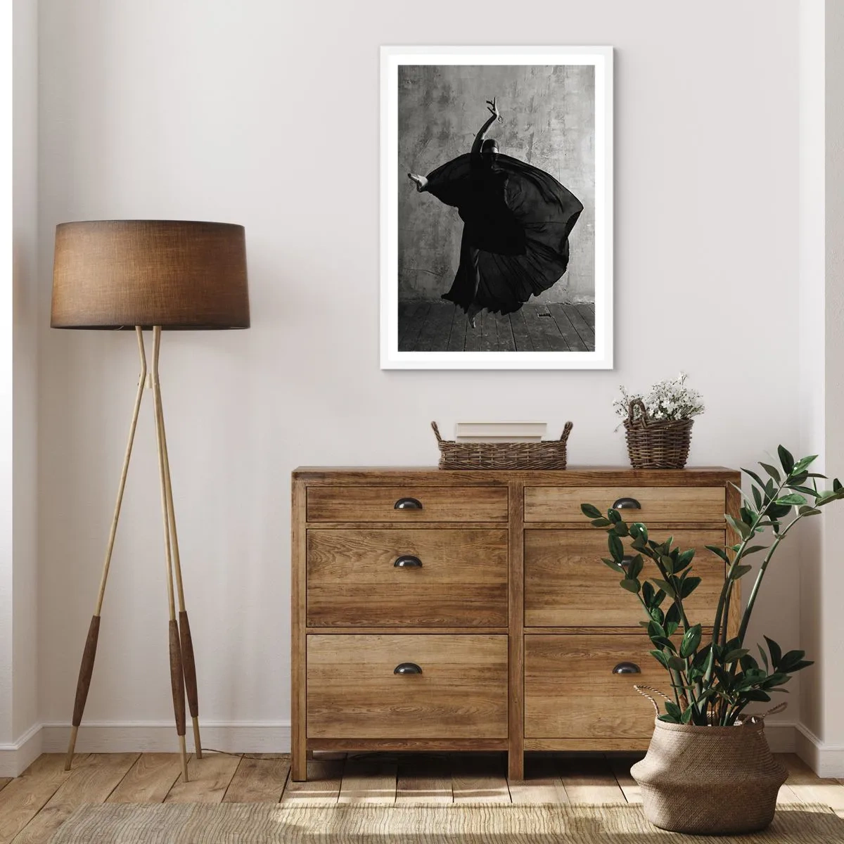 Plagát v bielom ráme - Plné vášne - 50x70 cm