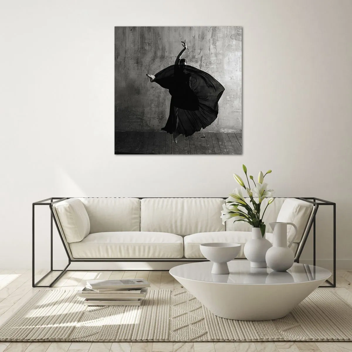 Obraz na skle - Plné vášne - 60x60 cm