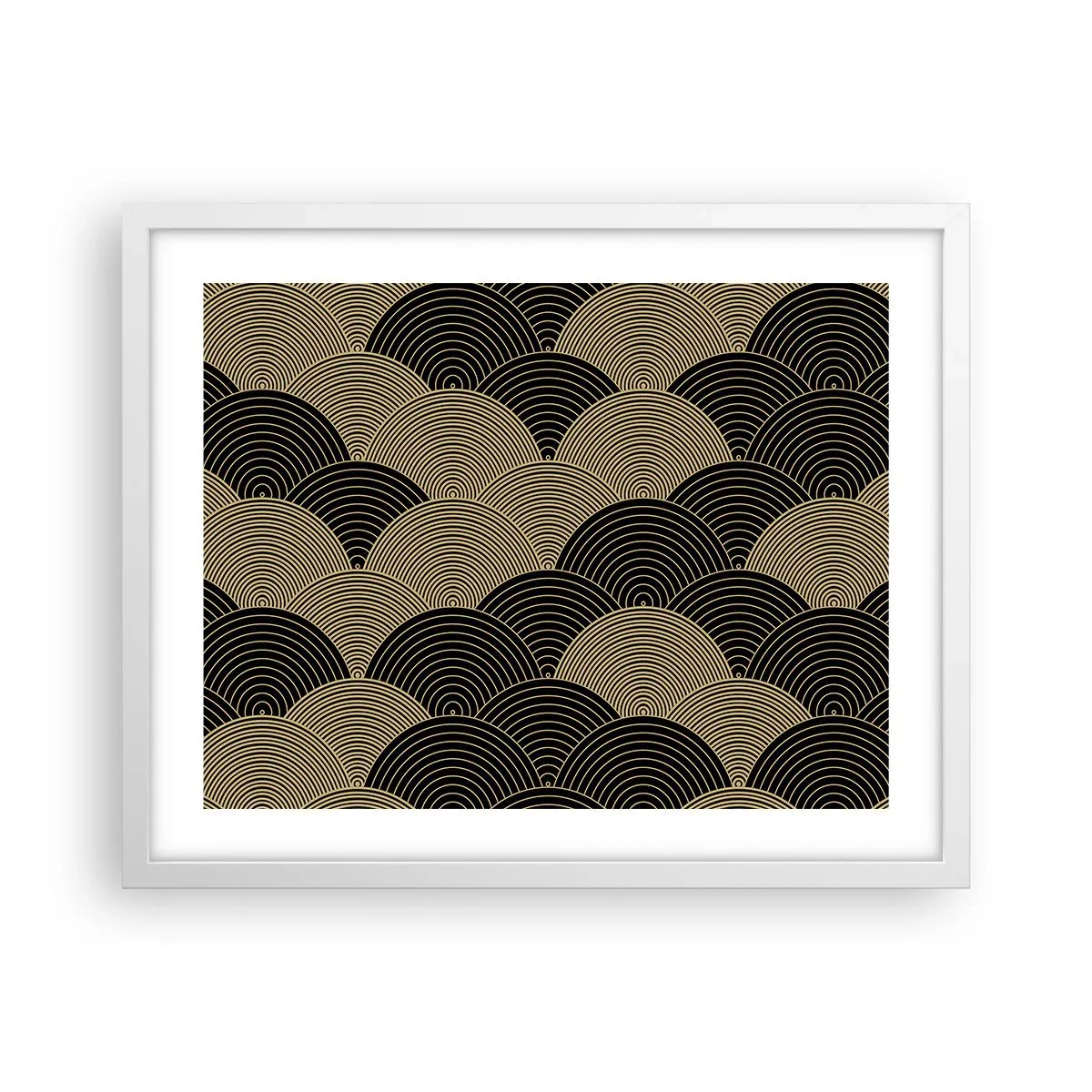 Plagát v bielom ráme - Jednota v mnohosti - 50x40 cm