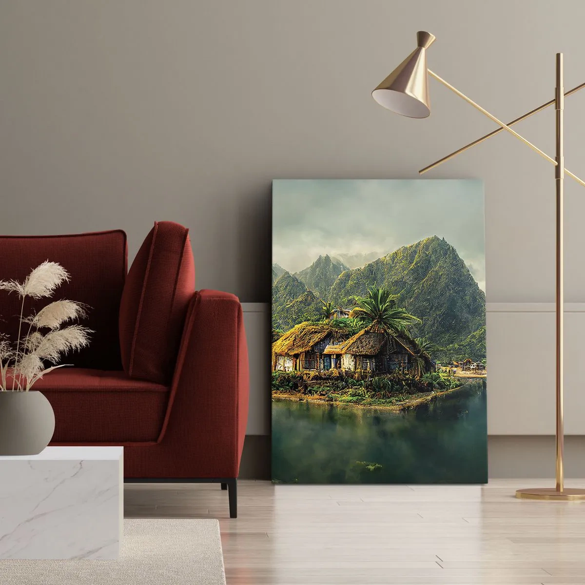 Obraz na plátne - Tropický raj - 50x70 cm