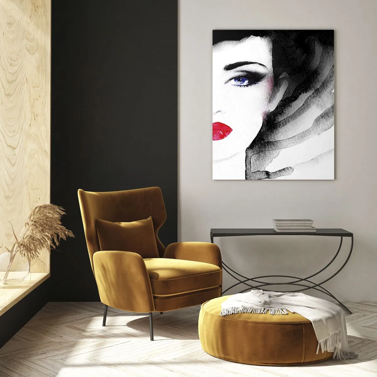 Obraz na skle - Odháňa a privoláva - 50x70 cm