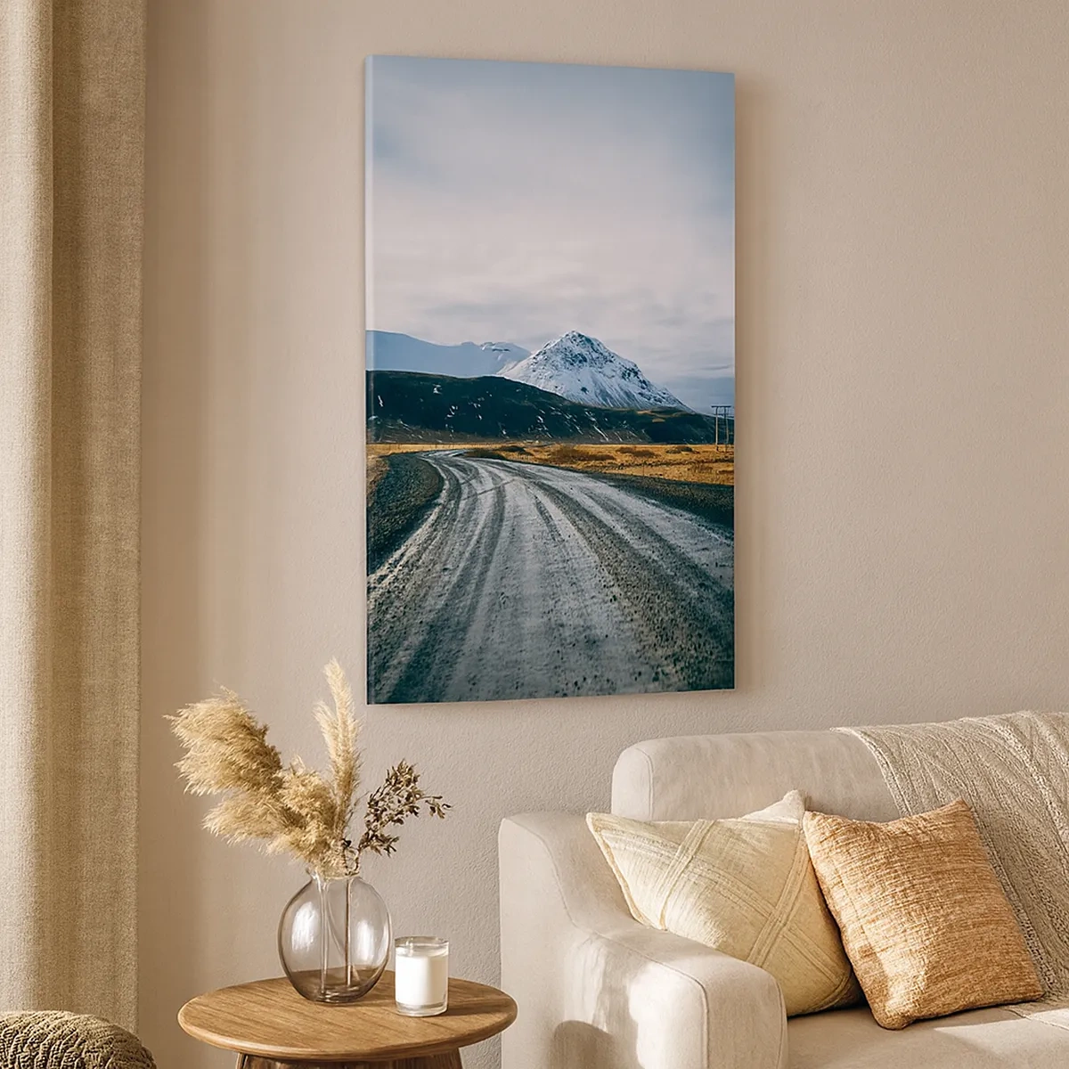 Obraz na plátne - V islandskom štýle - 50x70 cm