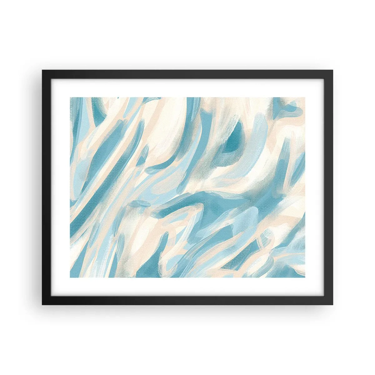 Plagát v čiernom ráme - Jarné závany - 50x40 cm