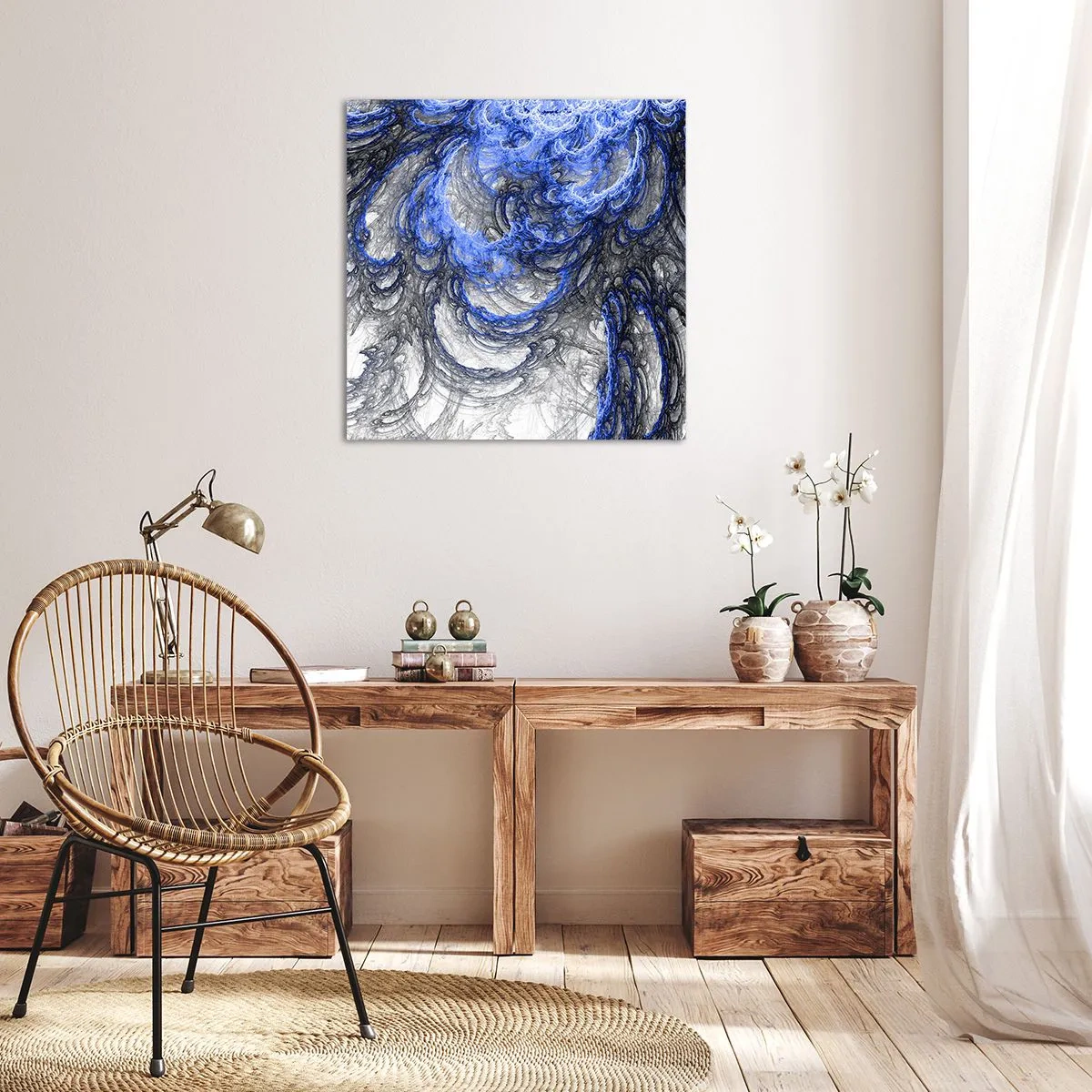 Obraz na plátne - Zrod vlny - 50x50 cm