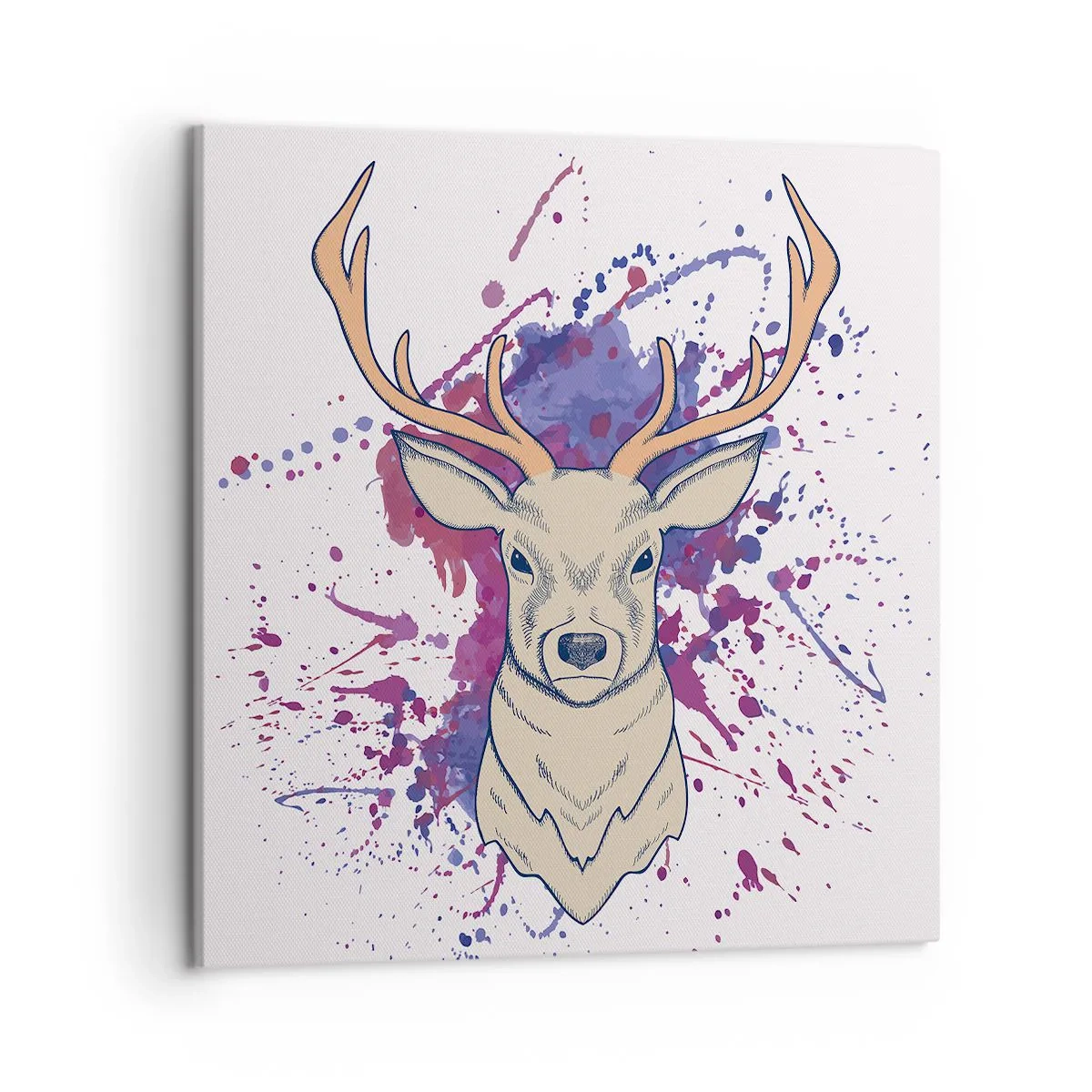 Obraz na plátne - Odvaha a rovnováha - 50x50 cm