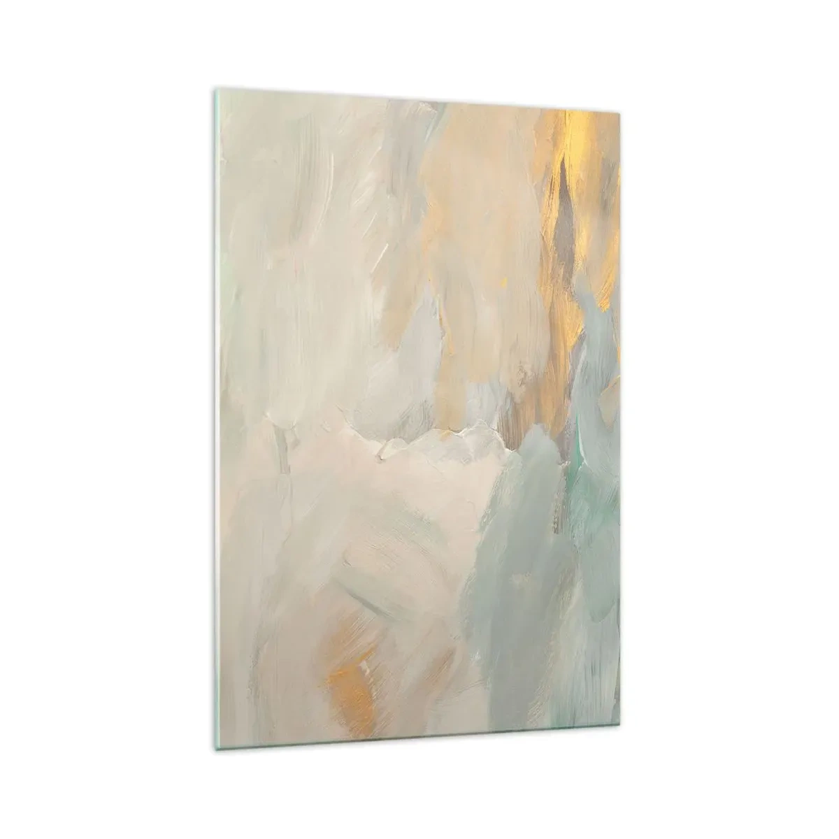 Obraz na skle - Abstrakcia – krajina nehy - 70x100 cm