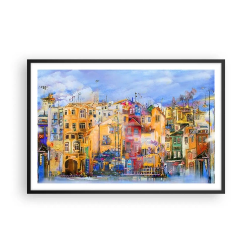 Plagát v čiernom ráme - Sme spolu - 91x61 cm