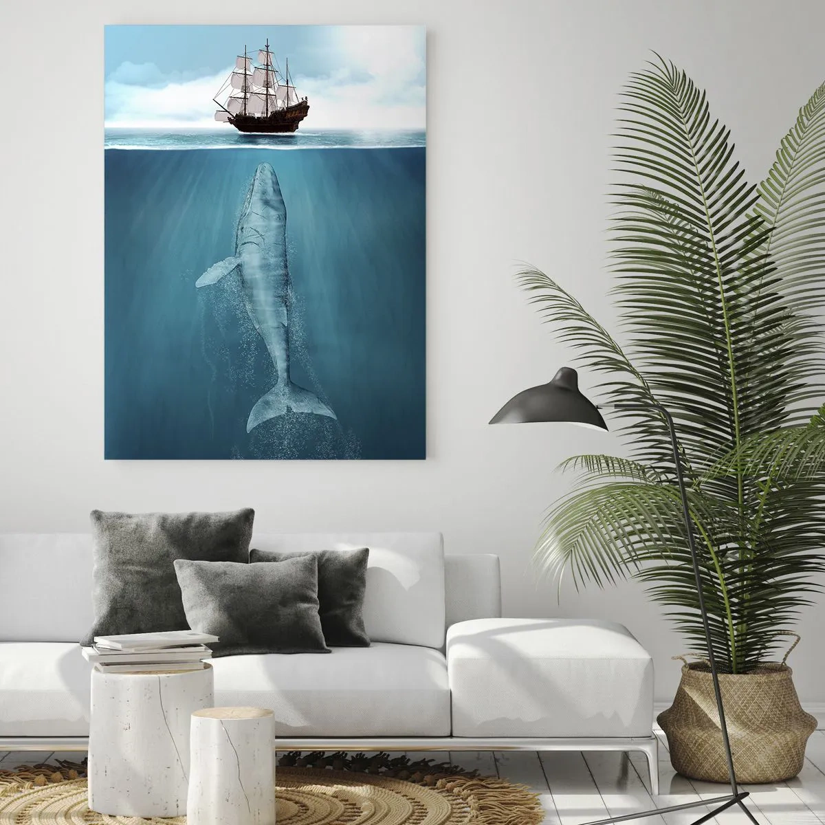 Obraz na skle - Lepšie nevedieť - 50x70 cm