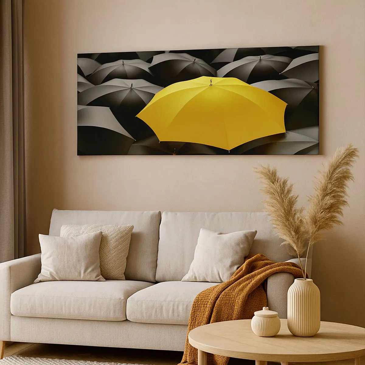 Obraz na plátne - Zbohom smútku - 100x40 cm