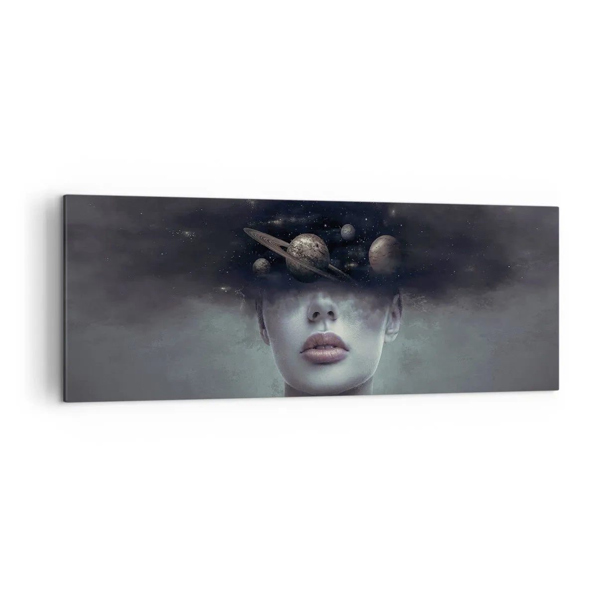 Obraz na plátne - A planéty… - 140x50 cm