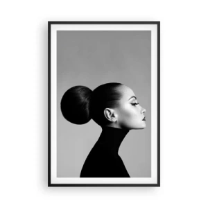 Plagát v čiernom ráme - Moderná Nefertiti - 61x91 cm