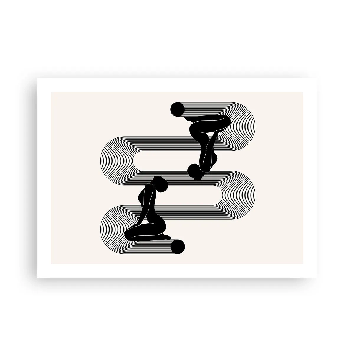 Plagát - Zmyselná symetria - 70x50 cm