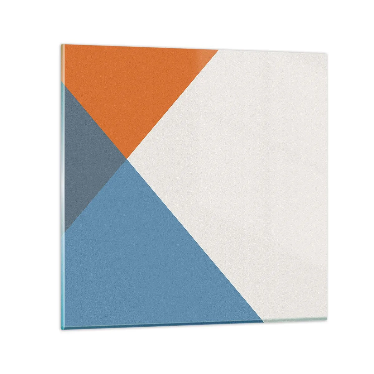 Obraz na skle - Pod uhlom… - 60x60 cm