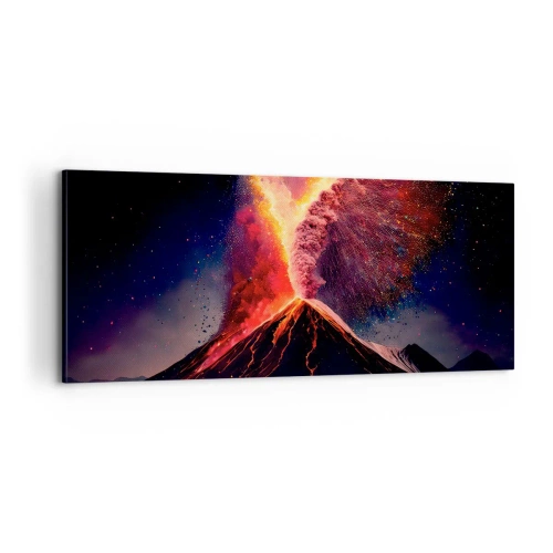 Obraz na plátne - Krása a hrôza - 100x40 cm