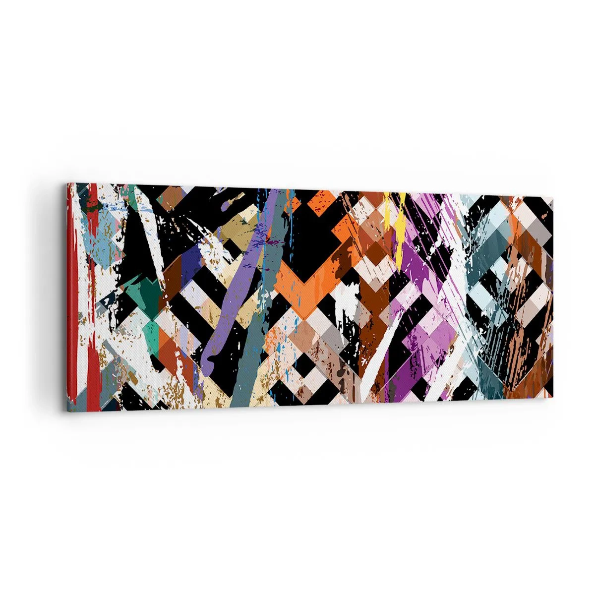 Obraz na plátne - Umocnené na druhú - 120x50 cm