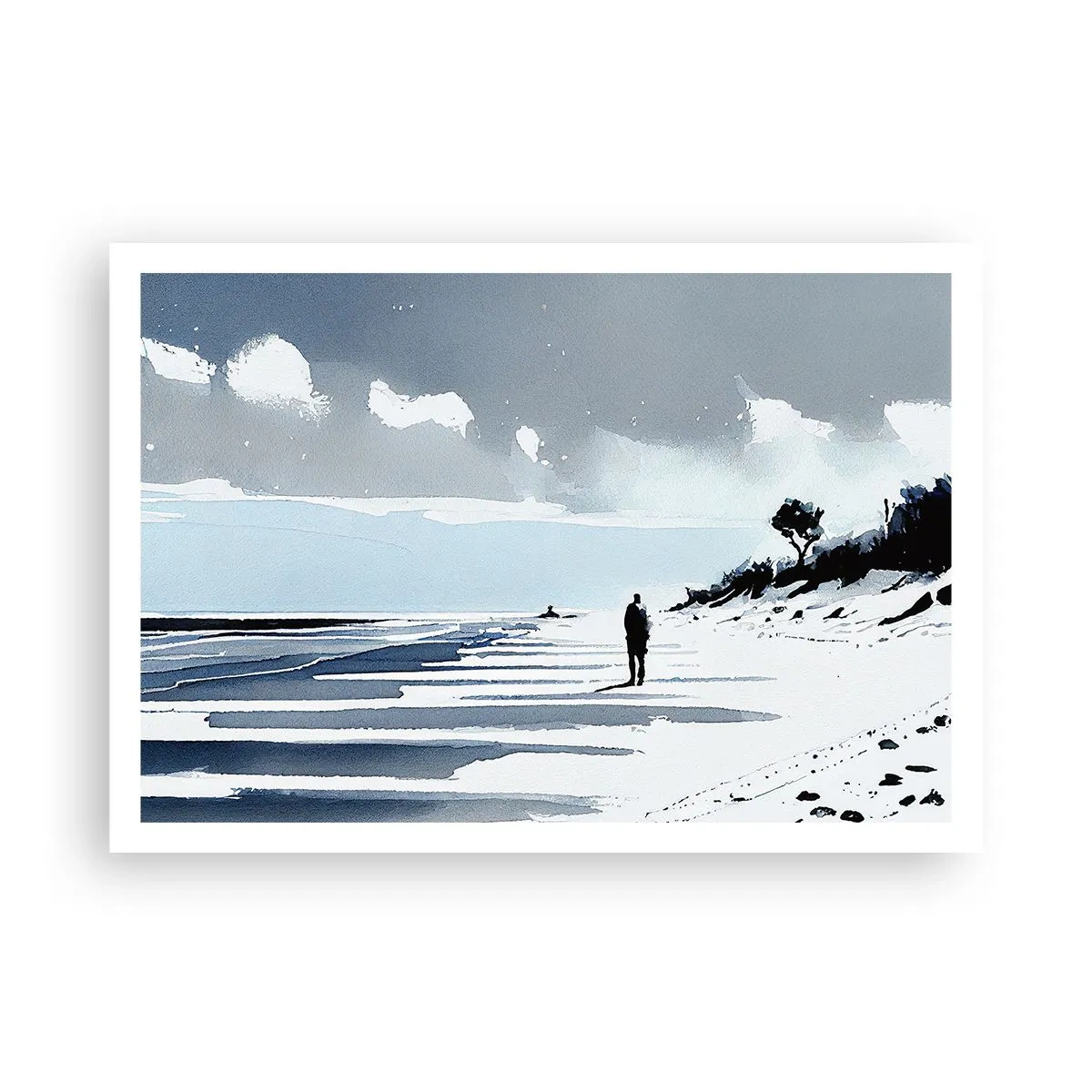 Plagát - O samote - 100x70 cm