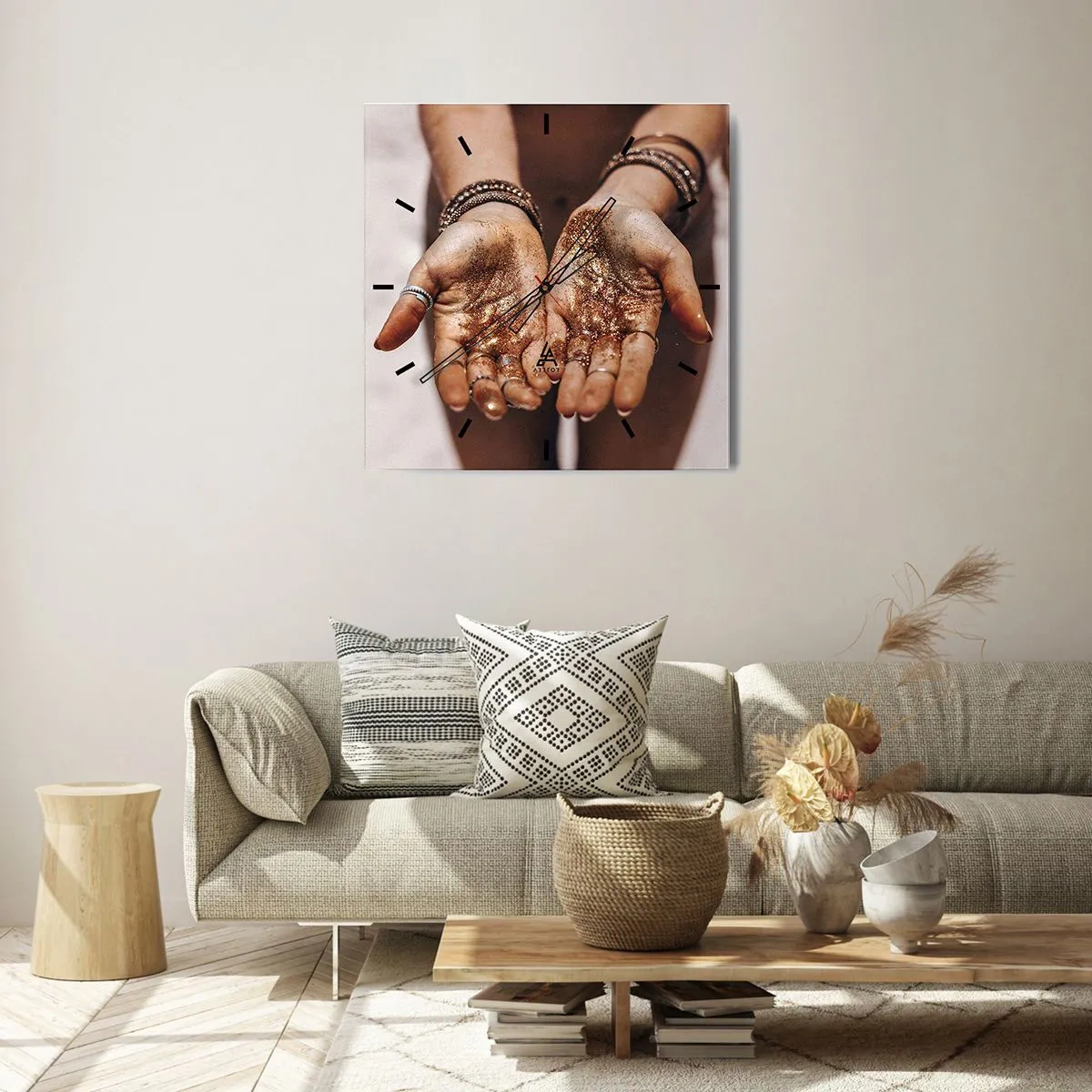 Nástenné hodiny - Darček pre teba - 30x30 cm