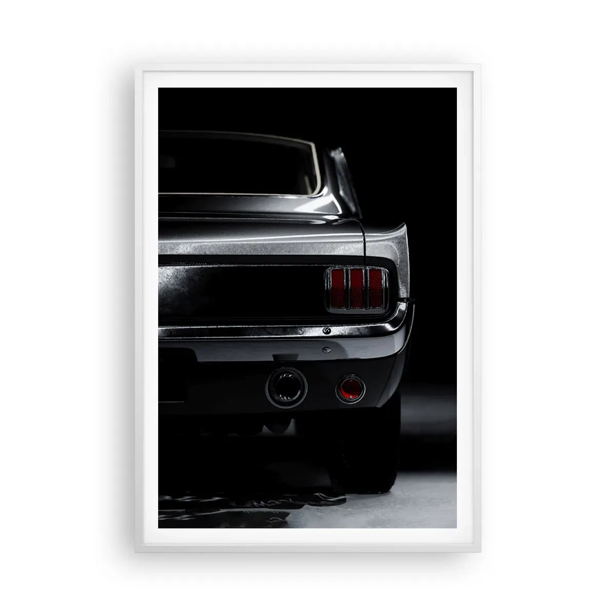 Plagát v bielom ráme - Kúzlo klasiky - 70x100 cm