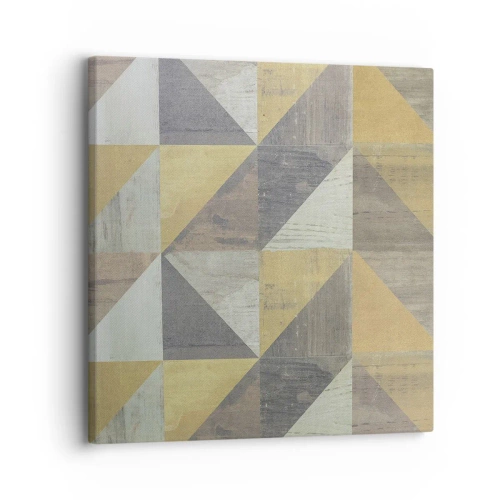 Obraz na plátne - V uhle trojuholníka - 30x30 cm