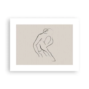 Plagát - Intímna skica - 40x30 cm