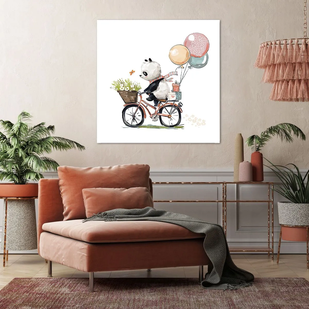 Obraz na plátne - Šťastný deň - 70x70 cm