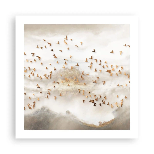 Plagát - Už je čas... - 50x50 cm