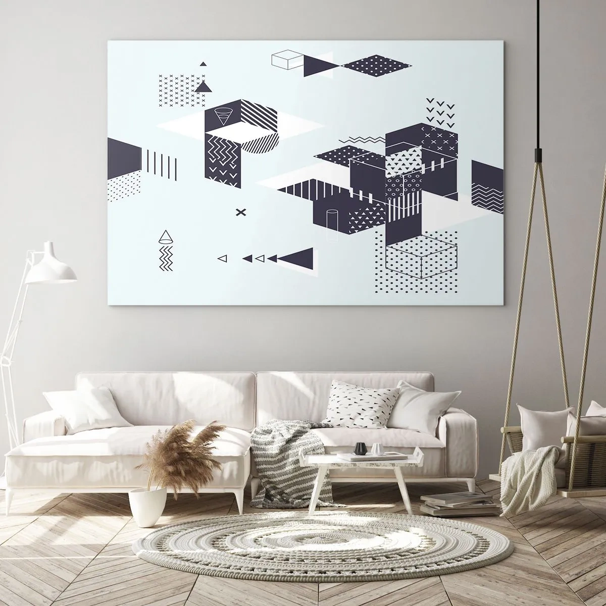 Obraz na skle - V duši matematika - 120x80 cm