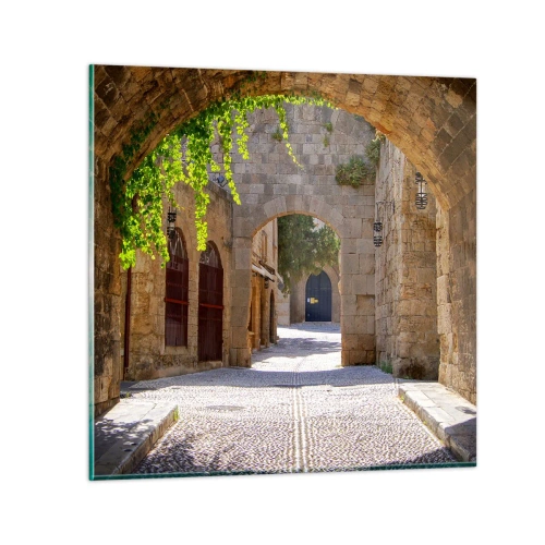 Obraz na skle - Čoskoro sa objaví družina - 70x70 cm