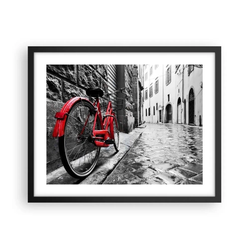 Plagát v čiernom ráme - Skutočná krása nestarne - 50x40 cm