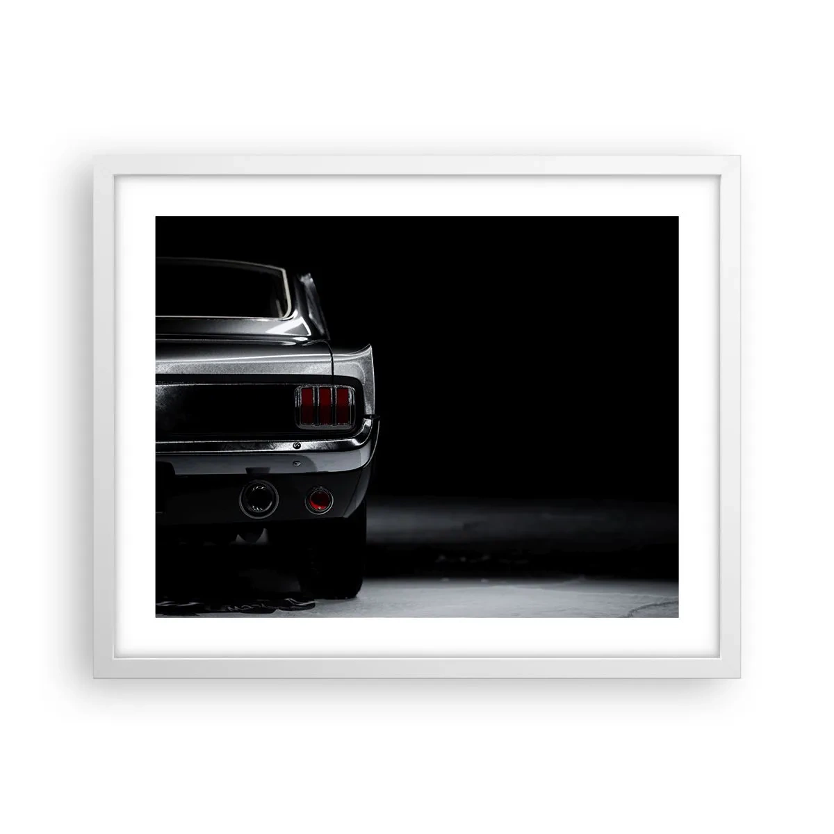 Plagát v bielom ráme - Kúzlo klasiky - 50x40 cm