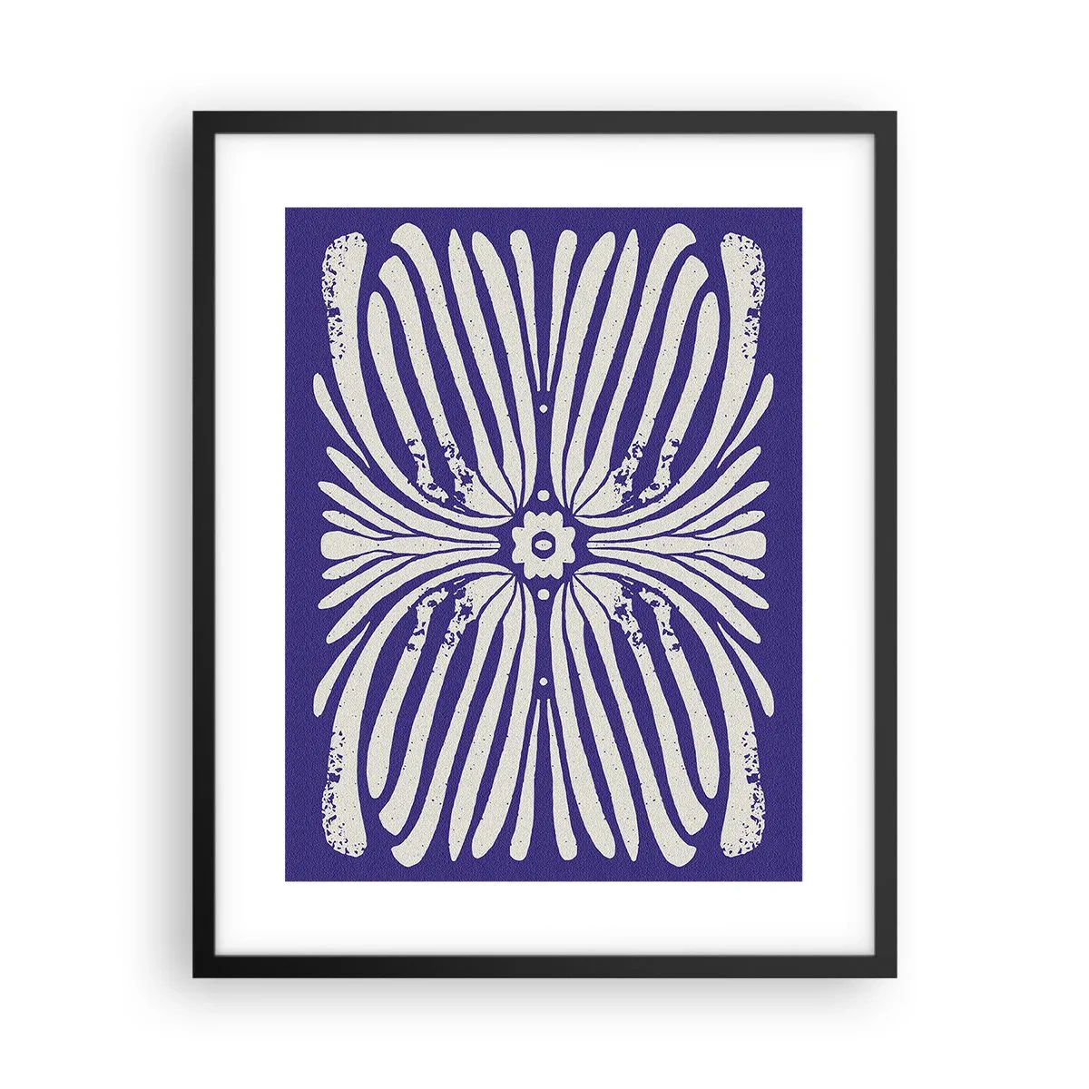 Plagát v čiernom ráme - Etnické inšpirácie - 40x50 cm