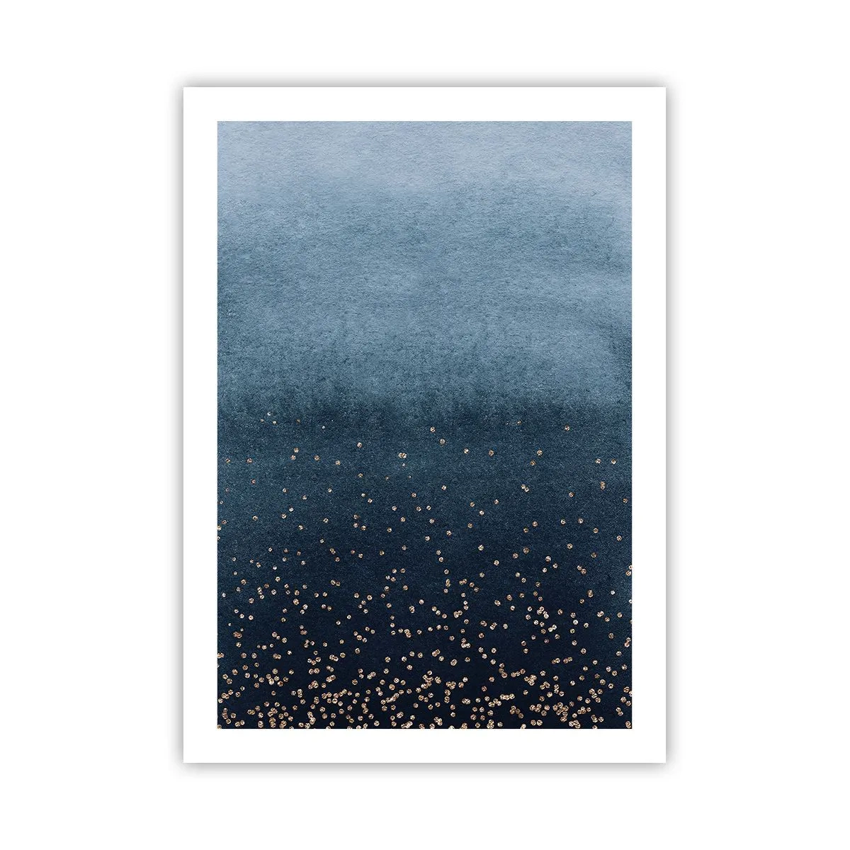 Plagát - Kompozícia – modrej fázy - 50x70 cm