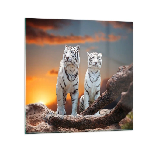 Obraz na skle - Úplne ako v Narnii - 60x60 cm