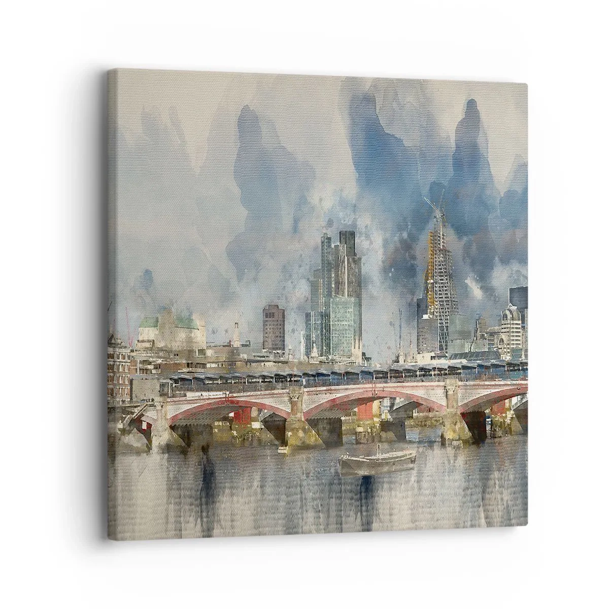 Obraz na plátne - Londýn v celej svojej kráse - 30x30 cm