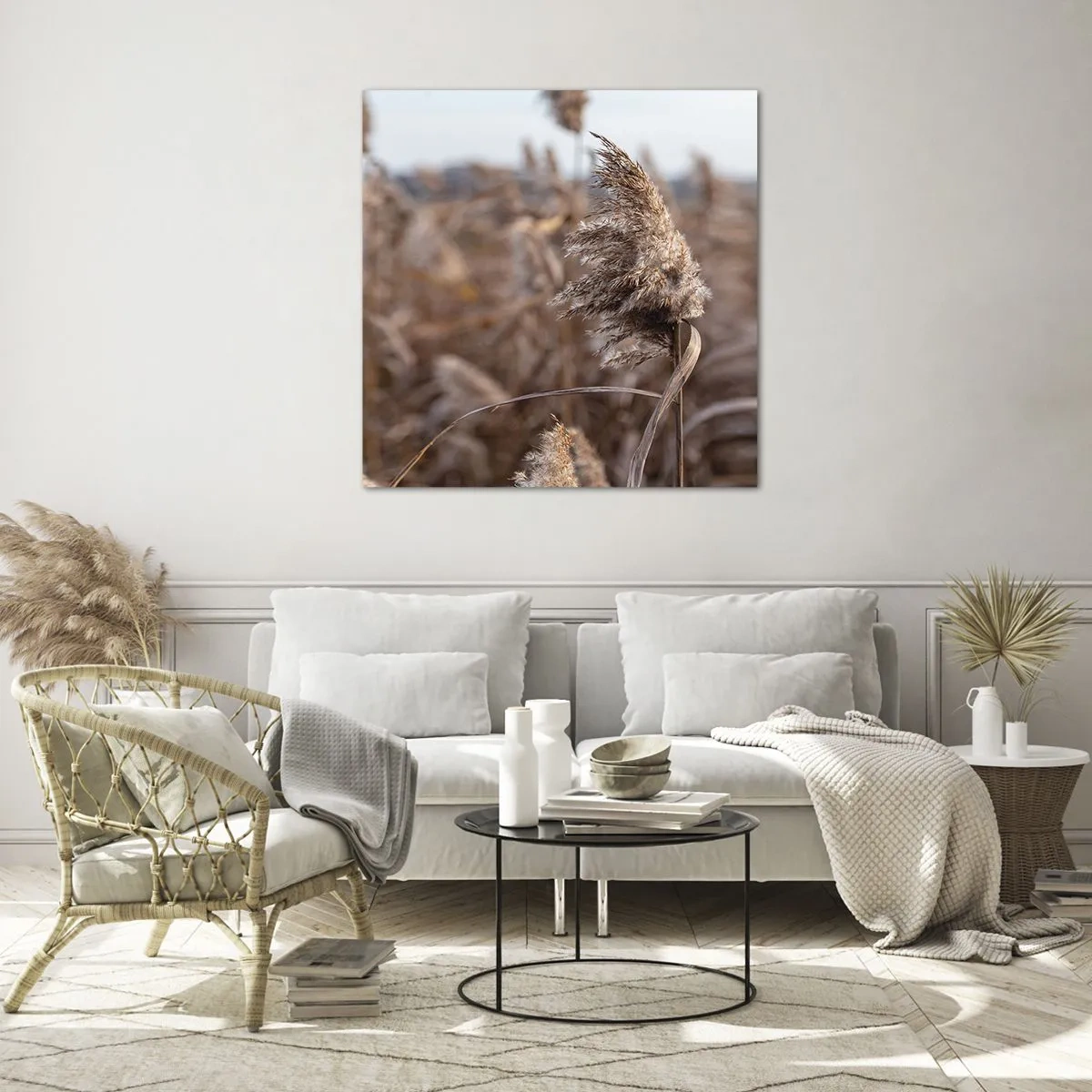 Obraz na skle - Čas odletieť s vetrom - 70x70 cm