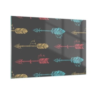 Obraz na skle - Do jednej rady - 100x70 cm