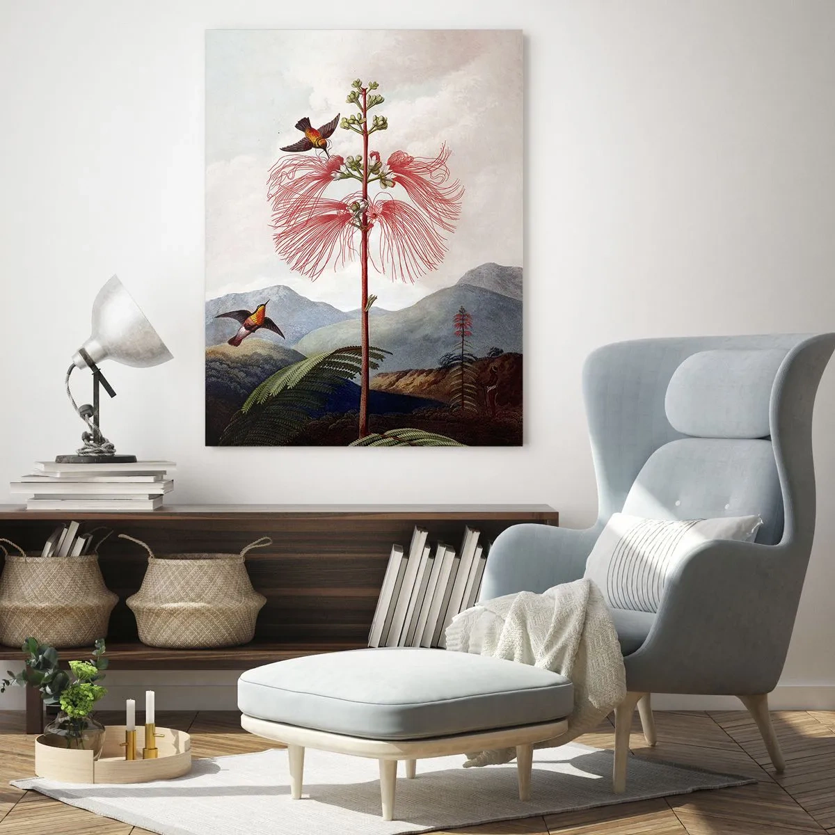 Obraz na skle - V tropickom raji - 50x70 cm