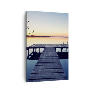 Obraz na plátne - To bol dobrý deň - 80x120 cm