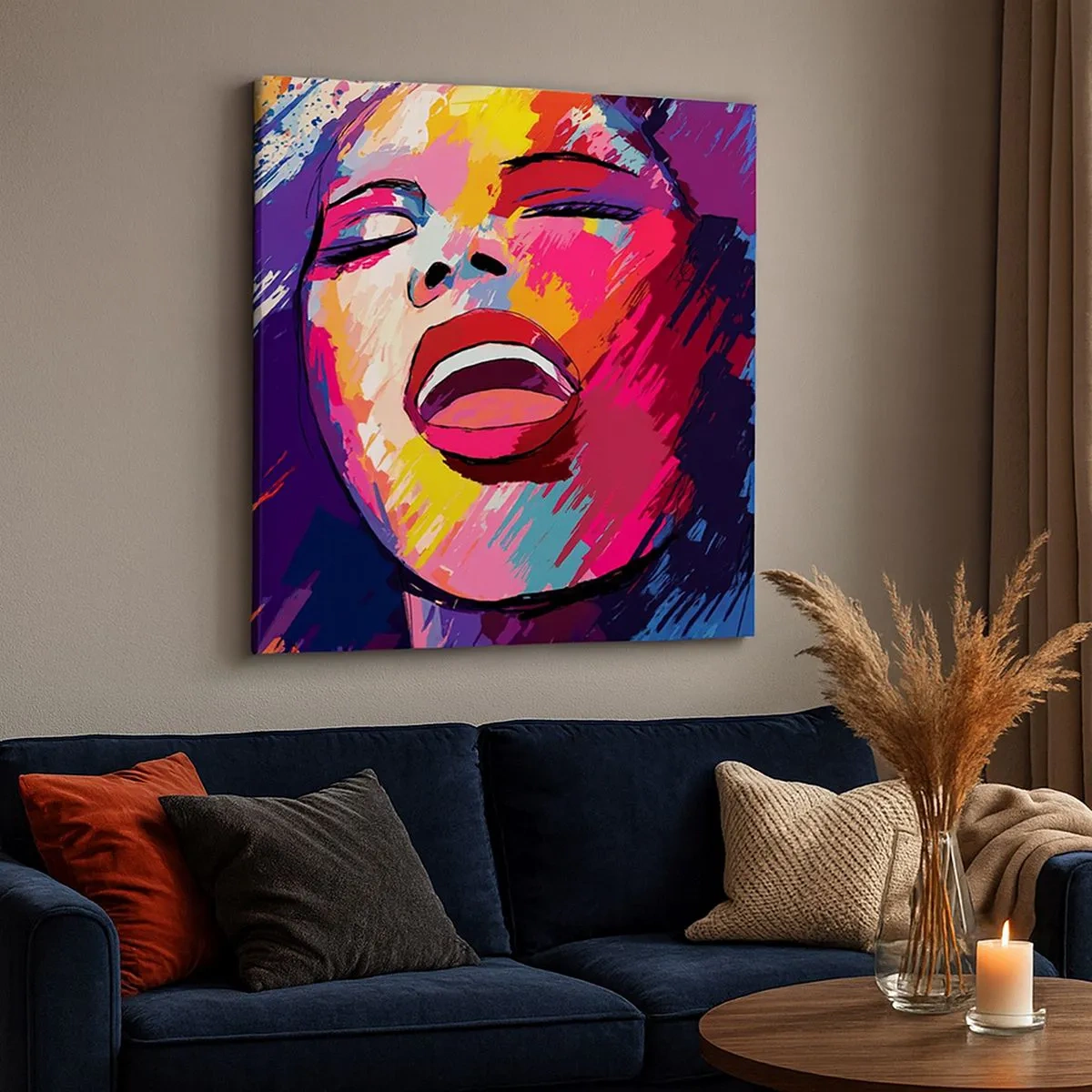 Obraz na plátne - Vyspievať celý život - 30x30 cm