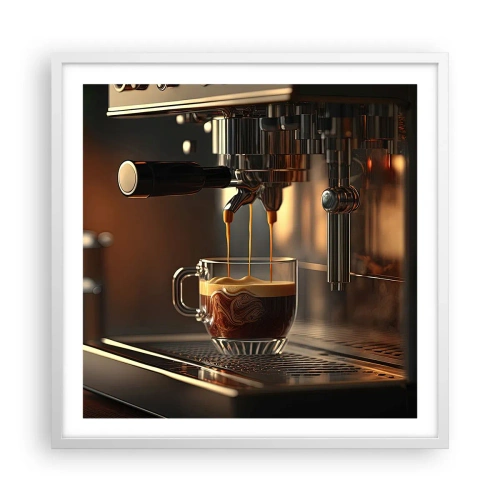 Plagát v bielom ráme - Zmyselná zmes - 60x60 cm