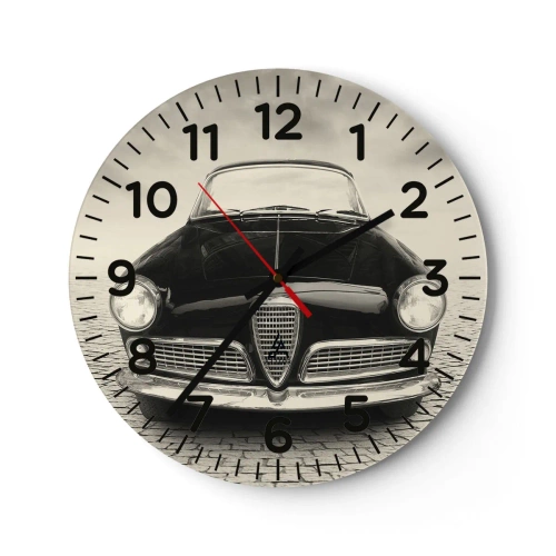 Nástenné hodiny - Ako ma nemilovať? - 40x40 cm