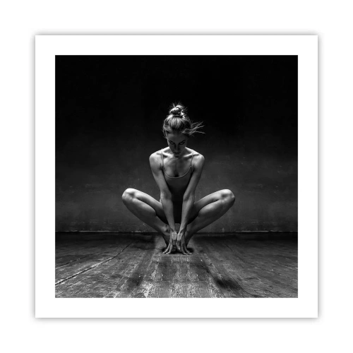 Plagát - Koncentrácia tanečnej energie - 50x50 cm