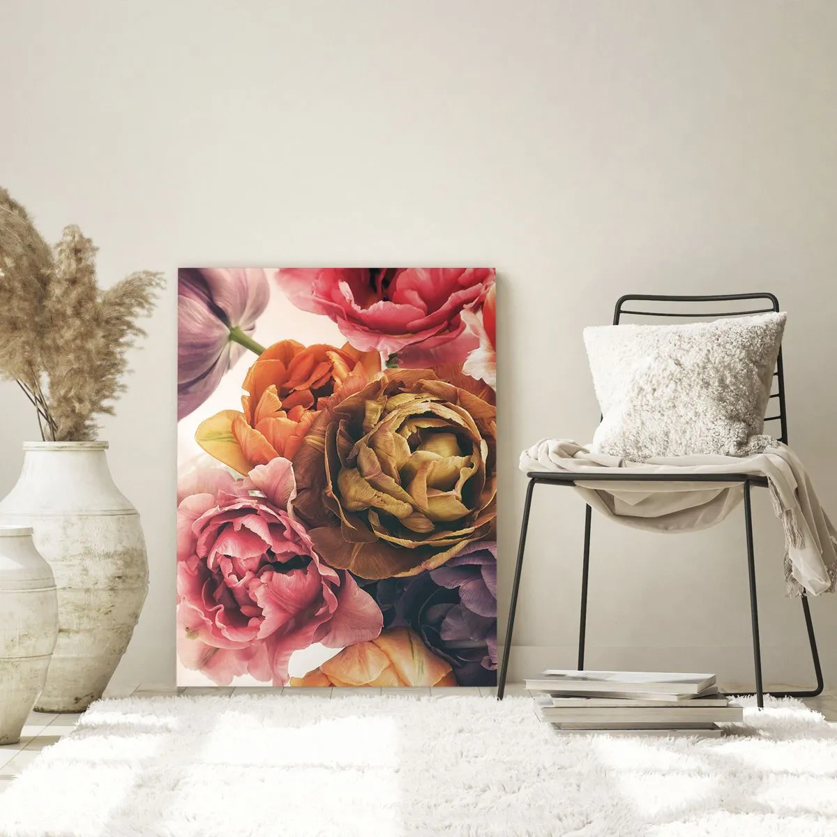 Obraz na skle - Oslava života - 80x120 cm