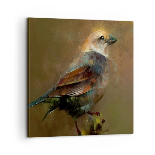 Obraz na plátne - Vrabček, maličký vtáčik - 60x60 cm