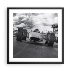 Plagát v čiernom ráme - Toto je sila! - 50x50 cm