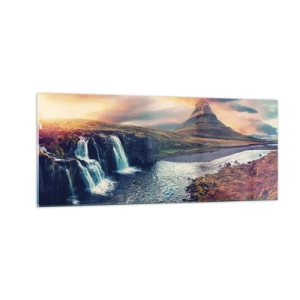 Obraz na skle - V majestáte prírody - 100x40 cm