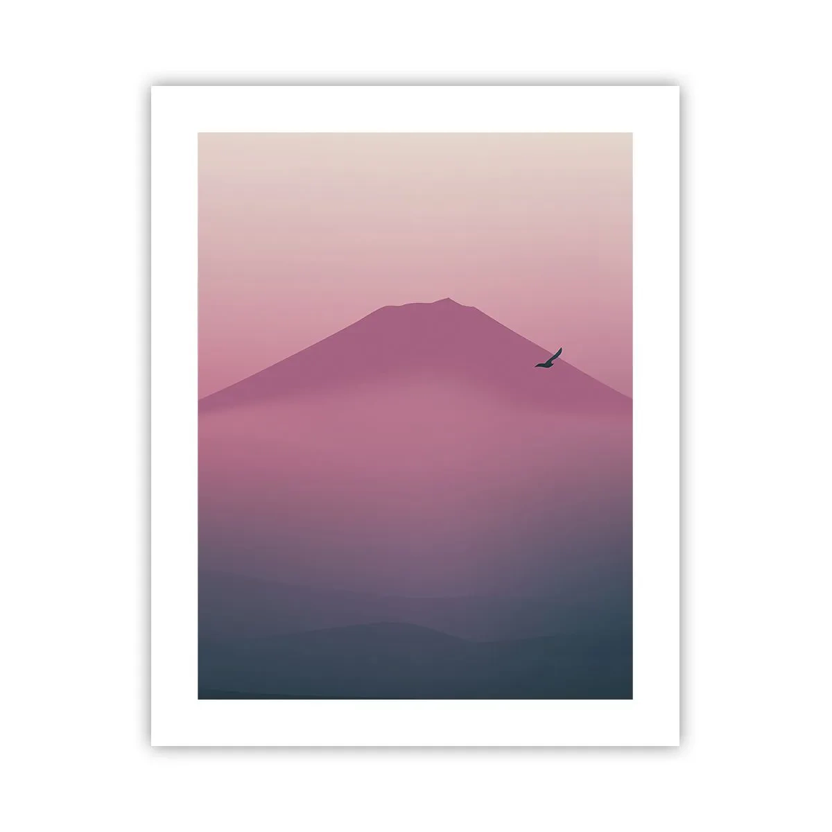 Plagát - Pútnici nad oblakmi - 40x50 cm