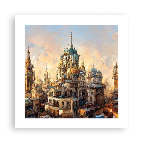 Plagát - Mesto miest - 40x40 cm