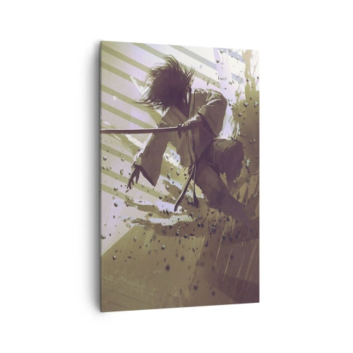 Obraz na plátne - Aj ty môžeš byť samurajom - 80x120 cm