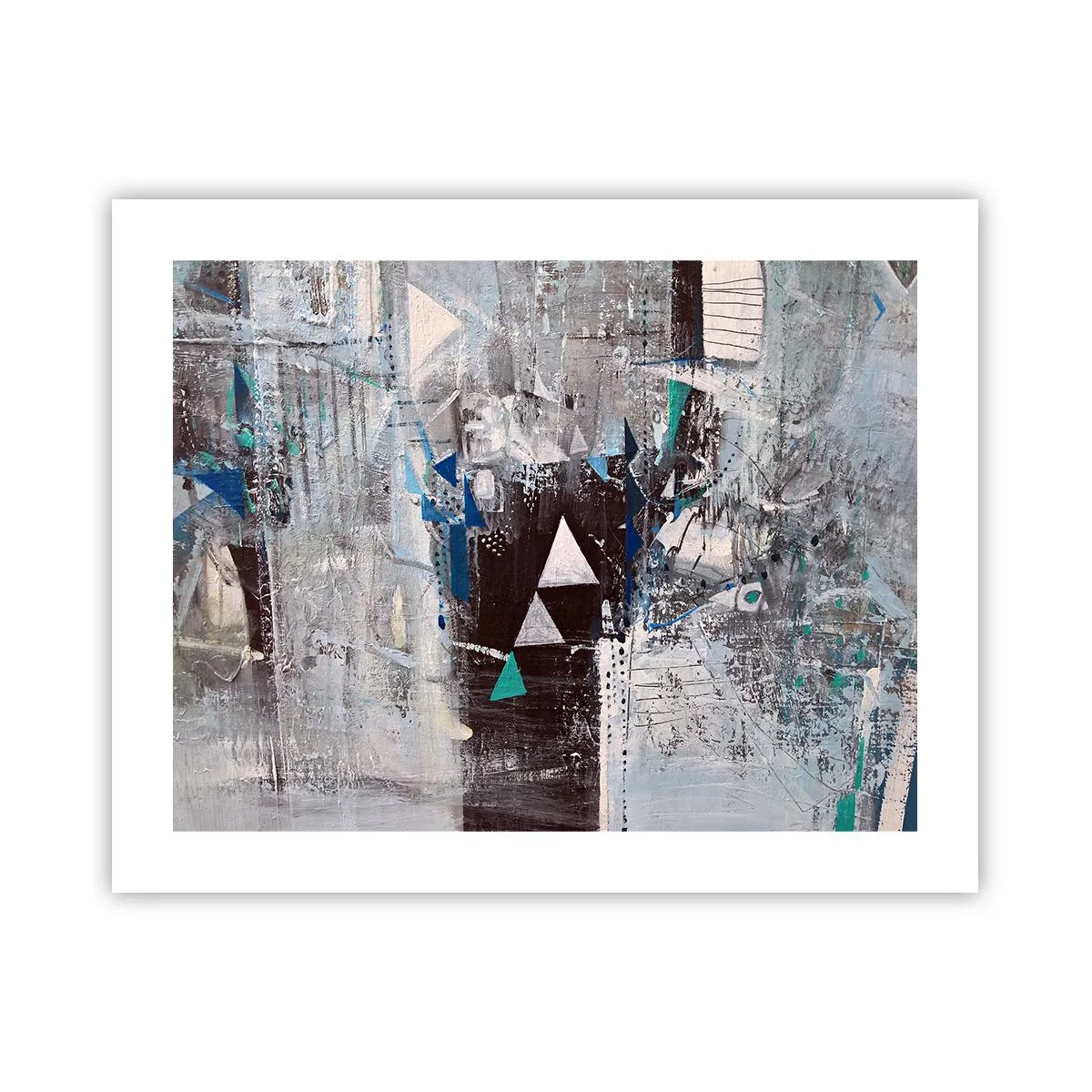 Plagát - Prednostné poradie trojuholníkov - 50x40 cm